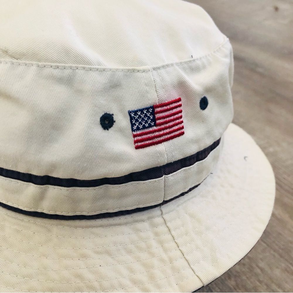 Vintage 2001 Y2K University Of Missouri Toppers Bucket Hat Size S/M‎ Beige - Picture 3 of 8